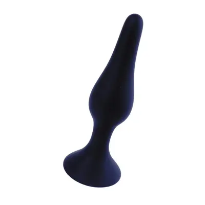 Boss Silicone Plug Black Small - Анальна пробка, 10х2,4 см (чорний)