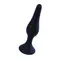 Boss Silicone Plug Black Small - Анальна пробка, 10х2,4 см (чорний)