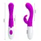 LyBaile Pretty Love Vibrator Arthur - Вибратор с рельефной головкой, 20х3.2 см (фиолетовый)