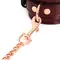 Шкіряні наручники Liebe Seele Wine Red Wrist Cuffs