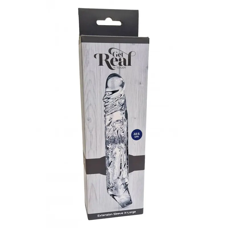 Toy Joy XLarge Extension Sleeve - Насадка на член, 22.5х4 см Toy Joy XLarge Extension Sleeve - Насадка на член, 22.5х4 см