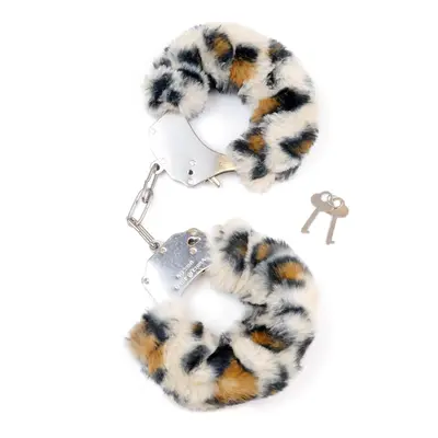 Fetish Boss Series Furry Cuffs Leopard - Наручники