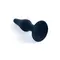 Boss Silicone Plug Black Small - Анальна пробка, 10х2,4 см (чорний)