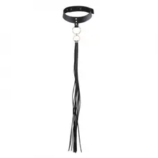 Bijoux Indiscrets Maze Tassel Chocker - Чокер, (чорний)