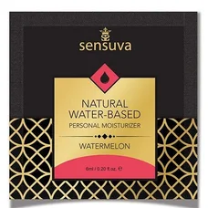 Sensuva - Natural Water-Based Watermelon - Пробник лубриканта на водной основе, 6 мл.