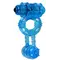 Эрекционное виброкольцо Alive: Double Ding Ring Blue