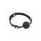 Fetish Tentation Silicone Gag Ball - Классический кляп с силиконовым шариком (черный)