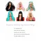 Leg Avenue-Allure Multi Color Wig Grey/Black - Сексуальный двухцветный парик