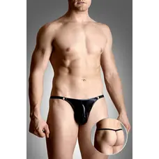 SoftLine - Mens thongs 4487 - Труси чоловічі, S-L (чорні)