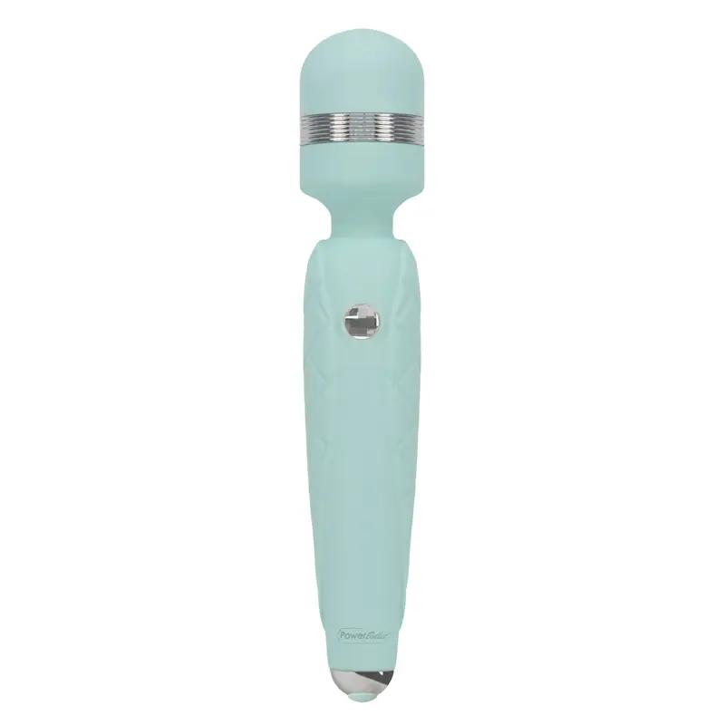 Talk Cheeky Teal - вібратор-мікрофон із кристалом Swarovsky, 20,6х3,9 см. (блакитний)