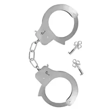Наручники Fetish Tentation Enjoy Pain Adjustable Metal Wrist Cuffs