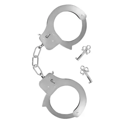 Наручники Fetish Tentation Enjoy Pain Adjustable Metal Wrist Cuffs