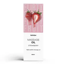 Масажне масло Satisfyer Massage Oil, 250 мл (полуниця)