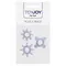 Tickle C-rings Purple - Набор эрекционных колец, 3 см (3 шт) Tickle C-rings Purple - Набор эрекционных колец, 3 см (3 шт)