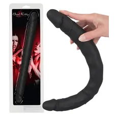 Bad Kitty Double Dong Black - Двухсторонний фаллоимитатор, 40 см (черный)