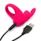 Happy Rabbit Rechargeable Cock Ring - Ерекційне віброкільце, 6,7 см (рожевий)