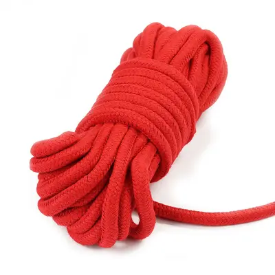 LoveToy - Fetish Bondage Rope - Мотузка 8 мм, 10 м (червоний)
