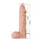 LyBaile Ultra Female Strap-On Realistic Dildo 9,4" - страпон з вібрацією, 24х5 см (тілесний)