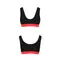 Passion PS003 Top спортивний топ на широких бретелях, M (чорний)