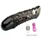Pretty Love Cecelia Vibro Penis Sleeve Black - Насадка на пеніс, 18,5 см (чорний)