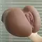LoveToy Streetgirl's #3 - реалистичный мастурбатор вагина и анус, 16 см (коричневый)