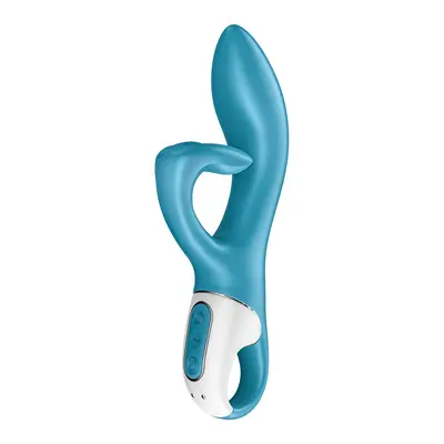 Satisfyer Embrace me - Вибратор кролик, 21.2х4.6 (бирюзовый)