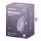 Satisfyer Mission Control - Вакуумний стимулятор, 10 см (бузковий)