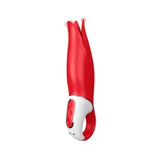 Satisfyer Vibes Power Flower-оригінальний вібромасажер, 19х4.6 см (червоний)