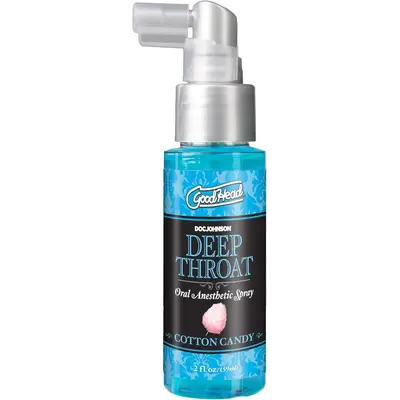 Спрей для минета Doc Johnson GoodHead DeepThroat Spray, 59 мл (сахарная вата)