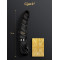 Gvibe Gjack 2 - Анатомический витой вибратор, 22х3.7 см (черный)