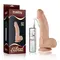 LoveToy 9" Real Extreme Dildo Vibrating - реалістичний вібратор з пультом та присоскою, 23х5 см (тілесний)