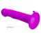 Pretty Love - Murray Dildo with Vibration - Фаллоимитатор с вибрацией, 19х3.8 см (фиолетовый)