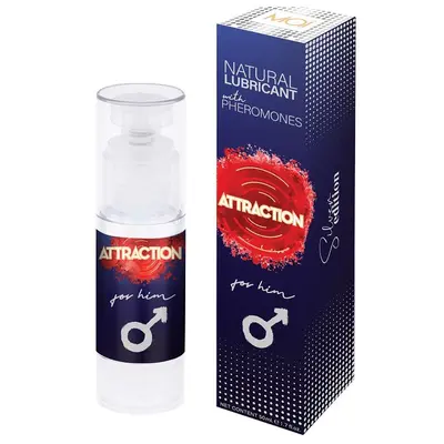 Mai Attraction For Him -Змазка для нього на водній основі з феромонами, 50 мл