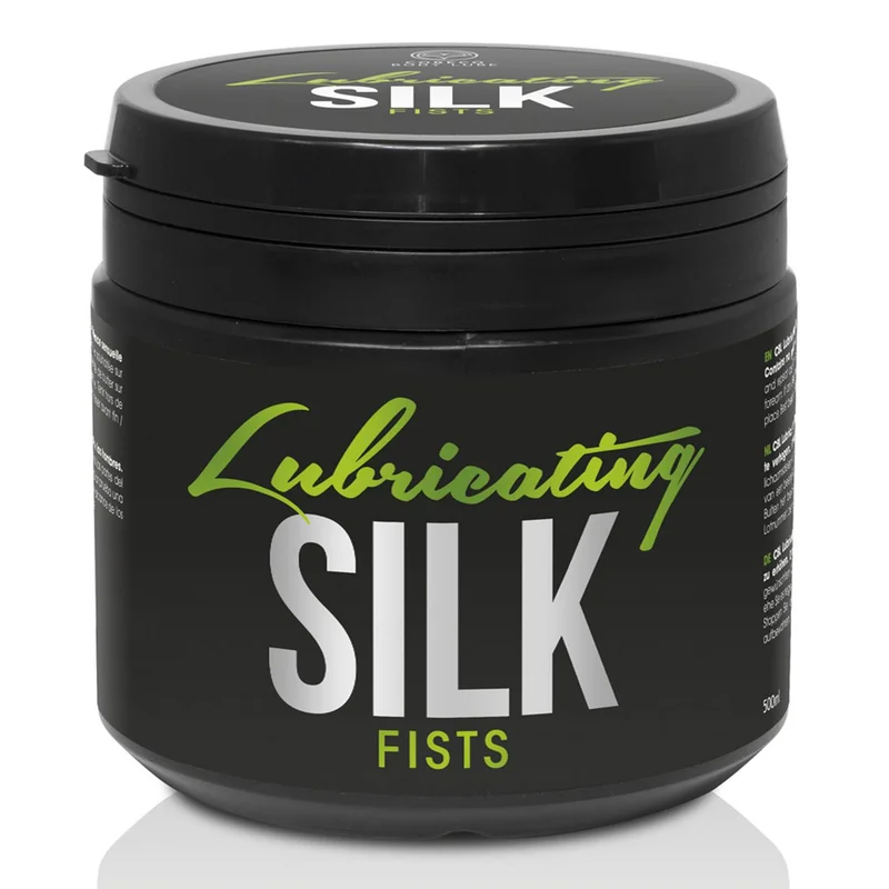 Cobeco Lubricating Silk Fists - Класический гель на водной основе (белый), 500мл.
