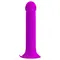 Pretty Love - Murray Dildo with Vibration - Фаллоимитатор с вибрацией, 19х3.8 см (фиолетовый)