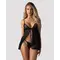 Сорочка беби-долл Obsessive Blomentis babydoll & thong, M/L