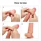 LoveToy Revolutionary Silicone Nature Extender Flesh, Add 1 " - Силиконовая насадка для фаллоса, +2.5 см (телесный)