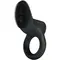 LyBaile Pretty Love Cobra Penis Ring Vibrating Black - віброкільце зі стимулятором із язичками, 5.1х2.6 см (чорний)