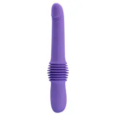 LyBaile Pretty Love Pazuzu Up&Down - Вибратор с имитацией фрикций, 36х3.2 см (фиолетовый)