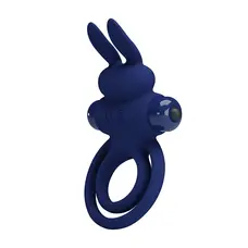 Віброкільце Pretty Love Vibro Penis Ring Bunny III