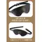 Zalo Blindfolds Black - Розкішна маска на очі (чорний)