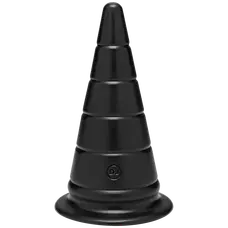Doc Johnson TitanMen Anal Stretcher 6 Inch Plug - анальний тренажер, 15.2х6.6 см (чорний)