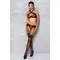 Passion - Amanda Set black - Сітчастий набір, S/M