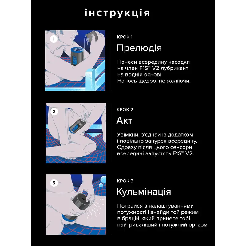 Lelo F1S V2 - Мастурбатор автоматичний, 11х7.1 см (червоний)