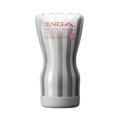 Tenga Squeeze Tube Cup мягкая подушечка Gentle - мастурбатор, 15х5 см