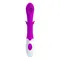 Pretty Love Moth Clitoris Vibrator - вибратор кролик с язычком, 20.7х3.2 см (фиолетовый)