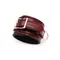 Шкіряні поножі Liebe Seele Wine Red Ankle Cuffs