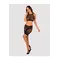 Obsessive K101 top & skirt - еротичний комплект топ та спідниця, S-L (чорний)