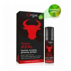 Orgie Touro XXXL Erection Cream - Крем для увеличения пениса и усиления эрекции, 15 мл