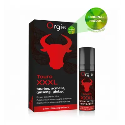 Orgie Touro XXXL Erection Cream - Крем для увеличения пениса и усиления эрекции, 15 мл